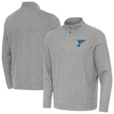 St. Louis Blues Antigua Subtle Quarter-Zip Sweatshirt - NHL Sweatshirts