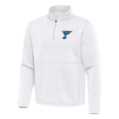 St. Louis Blues Antigua Twist Quarter-Zip Pullover Jacket - NHL Pullover