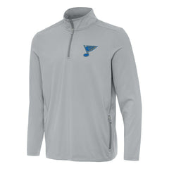 St. Louis Blues Antigua Perilous Quarter-Zip Sweatshirt - NHL Sweatshirts