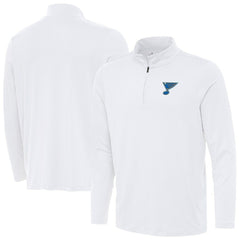 St. Louis Blues Antigua Reprocess Quarter-Zip Pullover - NHL Pullover