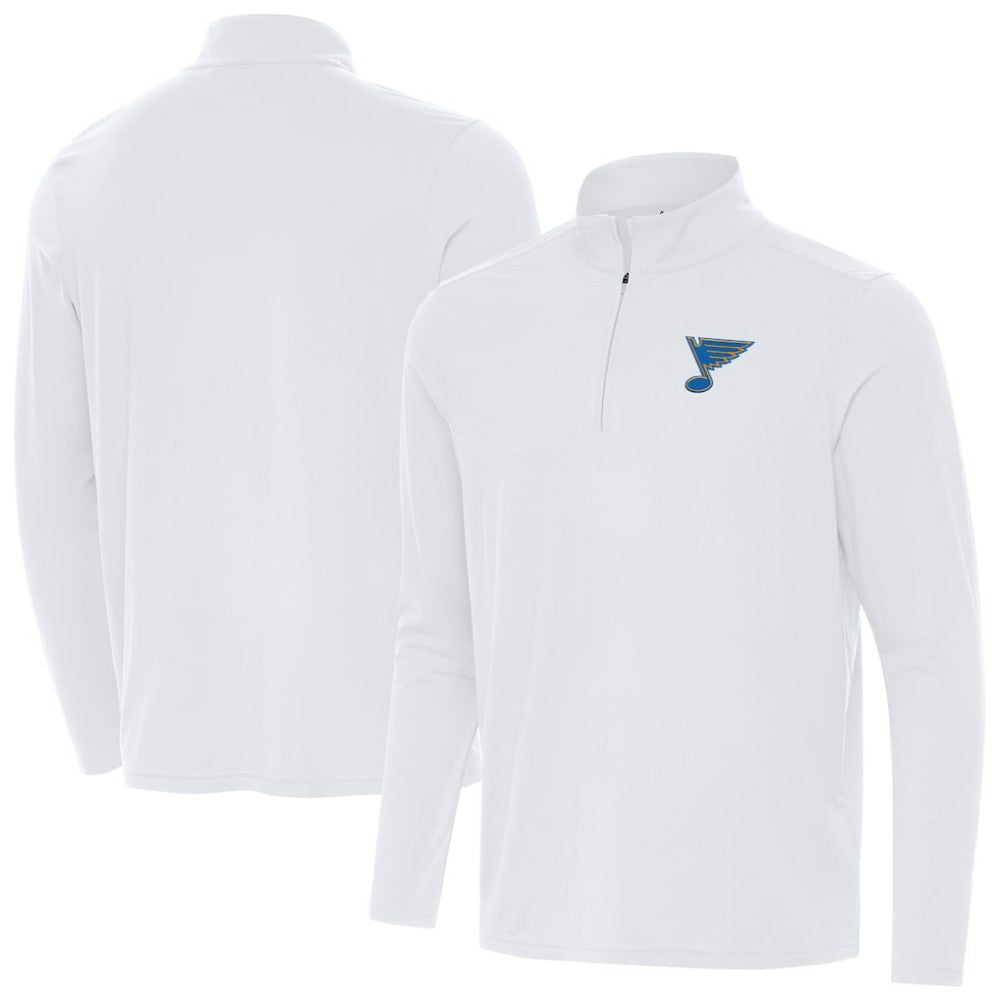 St. Louis Blues Antigua Intent Quarter-Zip Top - NHL