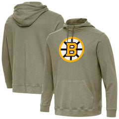 Boston Bruins Antigua Cloud Pullover Hoodie - NHL Hoodies