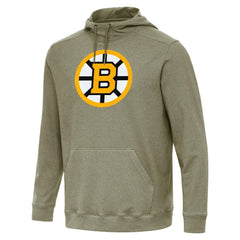 Boston Bruins Antigua Cloud Pullover Hoodie - NHL Hoodies