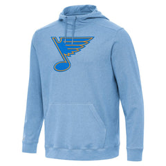 St. Louis Blues Antigua Cloud Pullover Hoodie - NHL Hoodies