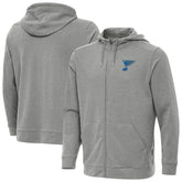 St. Louis Blues Antigua Effortless Full-Zip Hoodie - NHL Hoodies