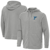 St. Louis Blues Antigua Effortless Full-Zip Hoodie - NHL Hoodies
