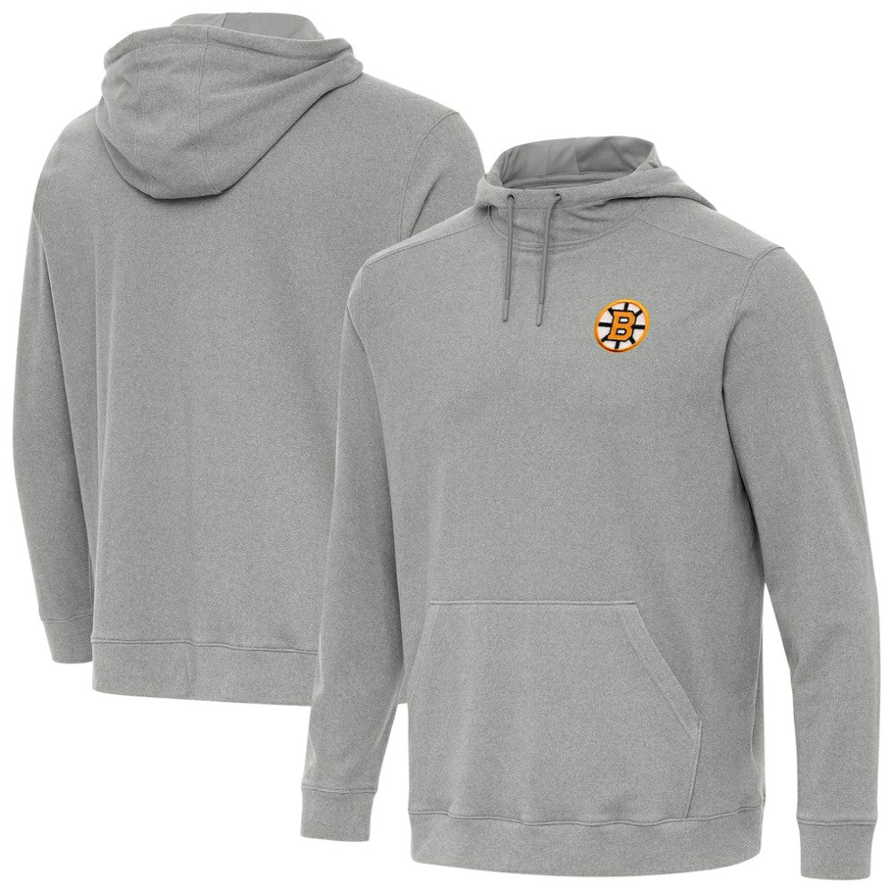 Boston Bruins Antigua Cloud Pullover Hoodie - NHL Hoodies
