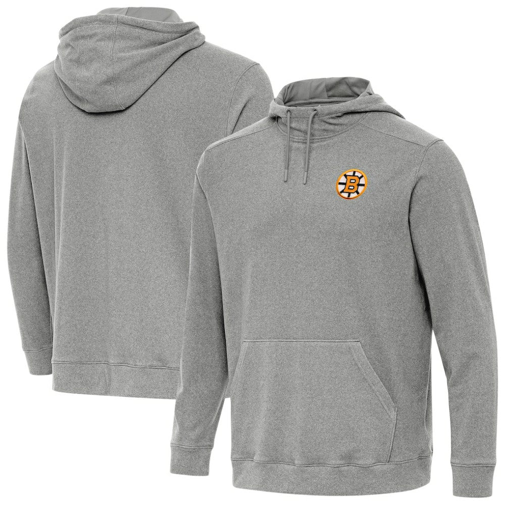 Boston Bruins Antigua Cloud Pullover Hoodie - NHL Hoodies