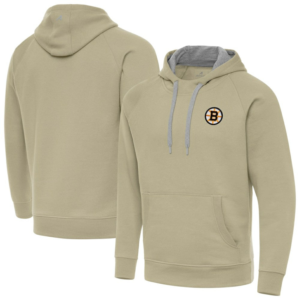 Boston Bruins Antigua Victory Pullover Hoodie - NHL Hoodies