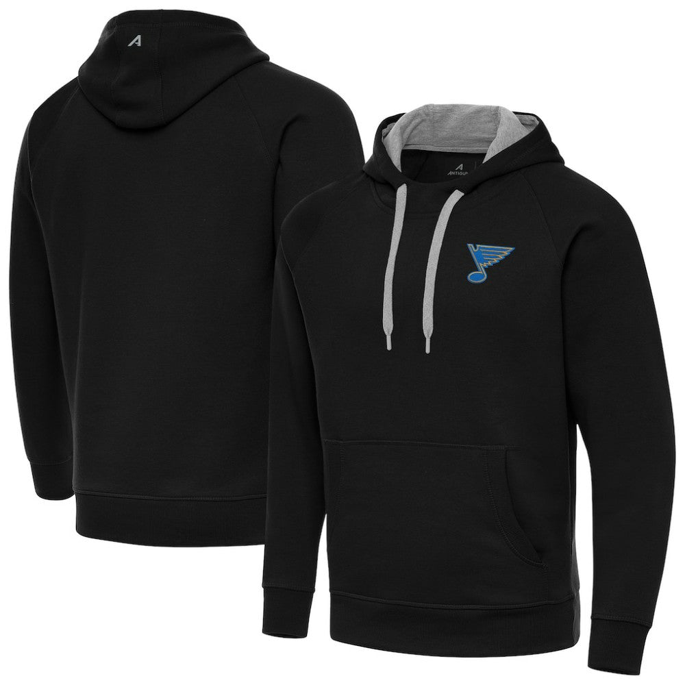 St. Louis Blues Antigua Victory Pullover Hoodie - NHL Hoodies