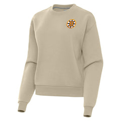 Boston Bruins Antigua Women's Victory Pullover Sweatshirt - NHL Sweatshirts
