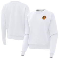 Boston Bruins Antigua Women's Victory Pullover Sweatshirt - NHL Sweatshirts