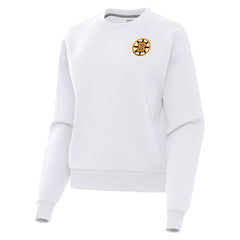 Boston Bruins Antigua Women's Victory Pullover Sweatshirt - NHL Sweatshirts