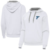 St. Louis Blues Antigua Women's Victory Pullover Hoodie - NHL Hoodies