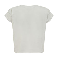 Gray Los Angeles Lakers Sportiqe Women's Cropped Genuine Issue Collection Alana T-Shirt | NBA