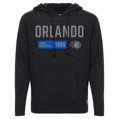 Black Orlando Magic Sportiqe Youth Lil Rowan Genuine Issue Collection Tri-Blend Hoodie | NBA
