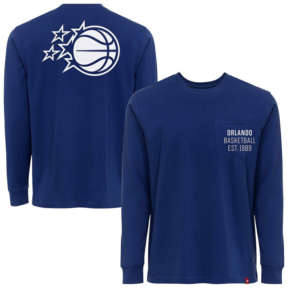 Blue Orlando Magic Sportiqe Unisex Genuine Issue Collection Wales Long Sleeve T-Shirt | NBA