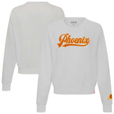 Gray Phoenix Suns Sportiqe Women's Genuine Issue Collection Ashlyn Raglan Sweatshirt | NBA