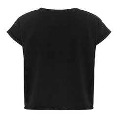Black Phoenix Suns Sportiqe Women's Cropped Genuine Issue Collection Alana T-Shirt | NBA