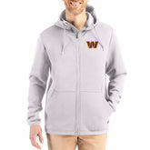 Washington Commanders Cutter & Buck Roam Epic Comfort Recycled Full-Zip Hoodie Jacket | NFL US