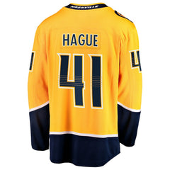 Nicolas Hague Nashville Predators Fanatics Home Breakaway Jersey - NHL Jerseys