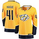 Nicolas Hague Nashville Predators Fanatics Women's Home Breakaway Jersey - NHL Jerseys