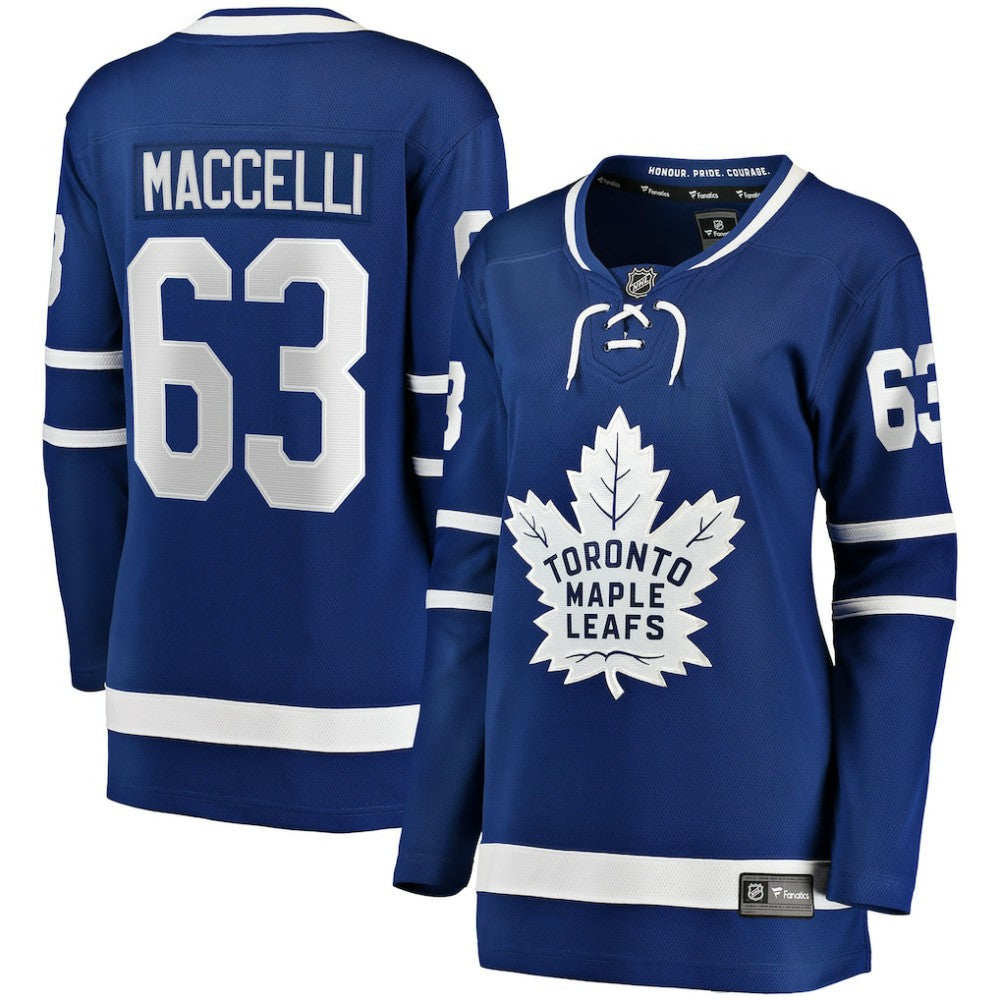Matias Maccelli Toronto Maple Leafs Fanatics Women's Home Breakaway Jersey - NHL Jerseys