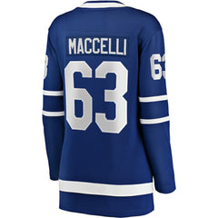 Matias Maccelli Toronto Maple Leafs Fanatics Women's Home Breakaway Jersey - NHL Jerseys