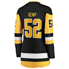 Philip Kemp Pittsburgh Penguins Fanatics Women's Home Breakaway Jersey - NHL Jerseys