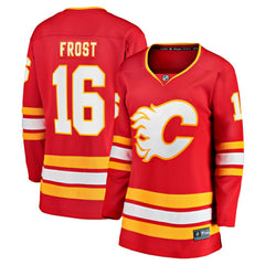 Morgan Frost Calgary Flames Fanatics Women's Home Breakaway Jersey - NHL Jerseys