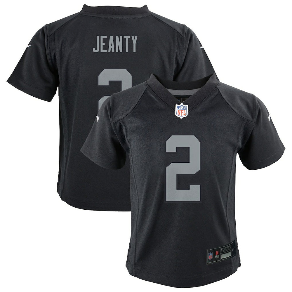 Las Vegas Raiders Ashton Jeanty Preschool Team Player Game Jersey | NFL Outlet