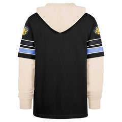 Black Memphis Grizzlies '47 Split Zone Cornerback Duo Hoodie | NBA