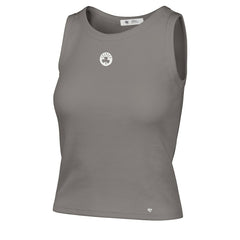 Gray Boston Celtics '47 Women's Cropped Skyhook Baby Rib Tank | NBA