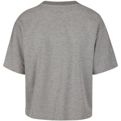 Gray Boston Celtics '47 Women's Pivot Drop Needle Cropped T-Shirt | NBA