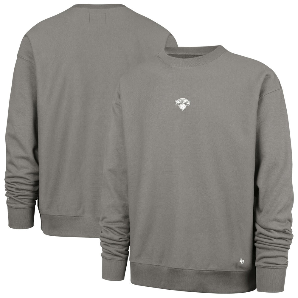 Gray New York Knicks '47 Offside Foundation Crew Neck Sweatshirt | NBA