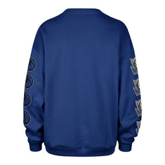 Blue Dallas Mavericks '47 Women's Go Big Oversized Sweatshirt sale | NBA
