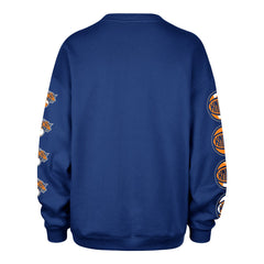 Blue New York Knicks '47 Women's Go Big Oversized Sweatshirt | NBA