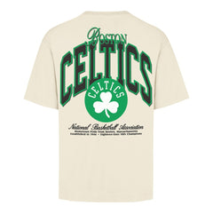 Cream Boston Celtics '47 Unisex Crossover Collection Foundation Pocket T-Shirt | NBA