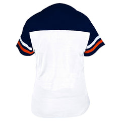 Houston Astros Profile Women's Plus Size Two-Stripe V-Neck T-Shirt - MLB T-shirts