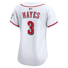 Ke'Bryan Hayes Cincinnati Reds Nike Women's Home Limited Player Jersey - MLB Jerseys