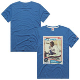 New York Giants Lawrence Taylor Homage Unisex NFL Topps Trading Card Tri-Blend T-Shirt | NFL On sale