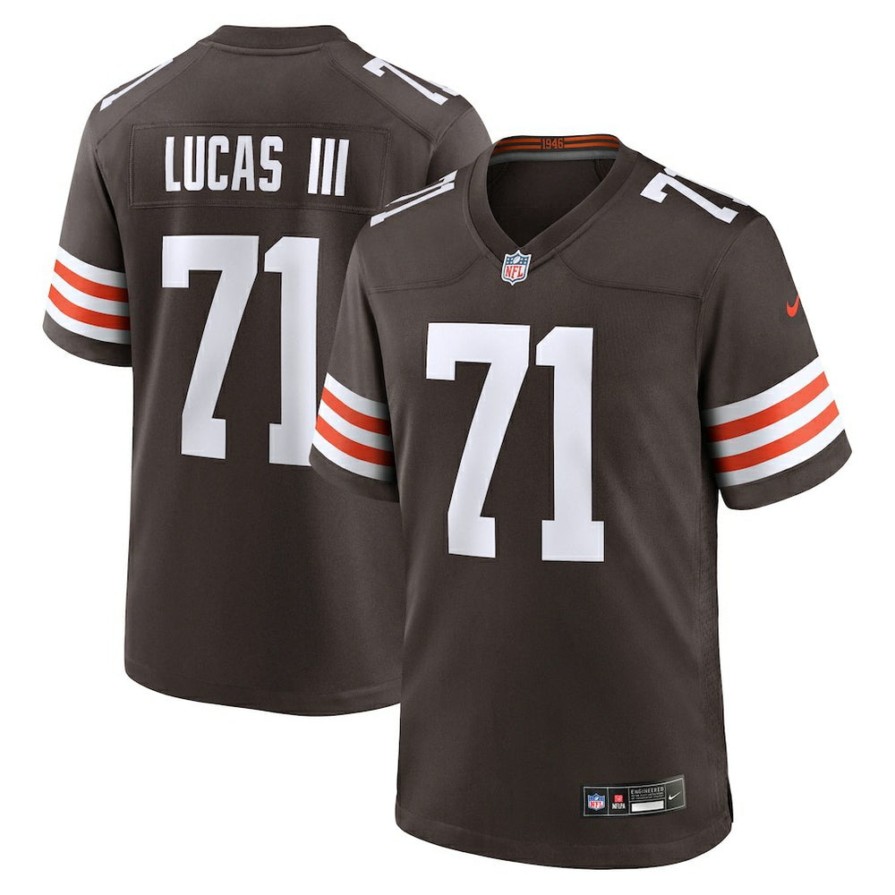 Cleveland Browns Cornelius Lucas Team Game Jersey | NFL Outlet