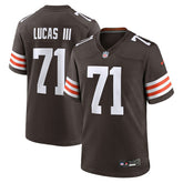 Cleveland Browns Cornelius Lucas Team Game Jersey | NFL Outlet
