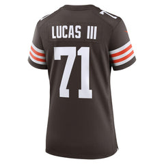 Cleveland Browns Cornelius Lucas Women's Team Game Jersey | NFL Online