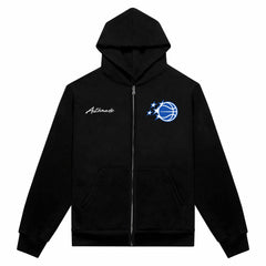 Black Orlando Magic Authmade Unisex Premium Boxy Full-Zip Hoodie | NBA