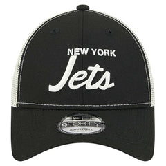 New York Jets Apple Trucker 9FORTY Adjustable Hat | NFL Discount