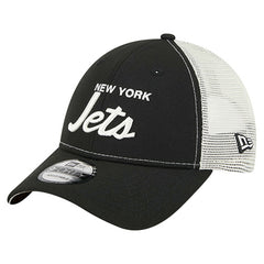 New York Jets Apple Trucker 9FORTY Adjustable Hat | NFL Discount