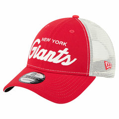 New York Giants Apple Trucker 9FORTY Adjustable Hat | NFL Hot
