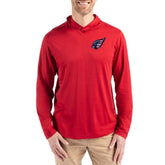 Arizona Cardinals Cutter & Buck Americana Coastline Epic Comfort Eco Recycled Long Sleeve Hoodie T-Shirt | NFL Sale
