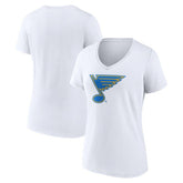 St. Louis Blues Women's Essential V-Neck T-Shirt - NHL T-shirts